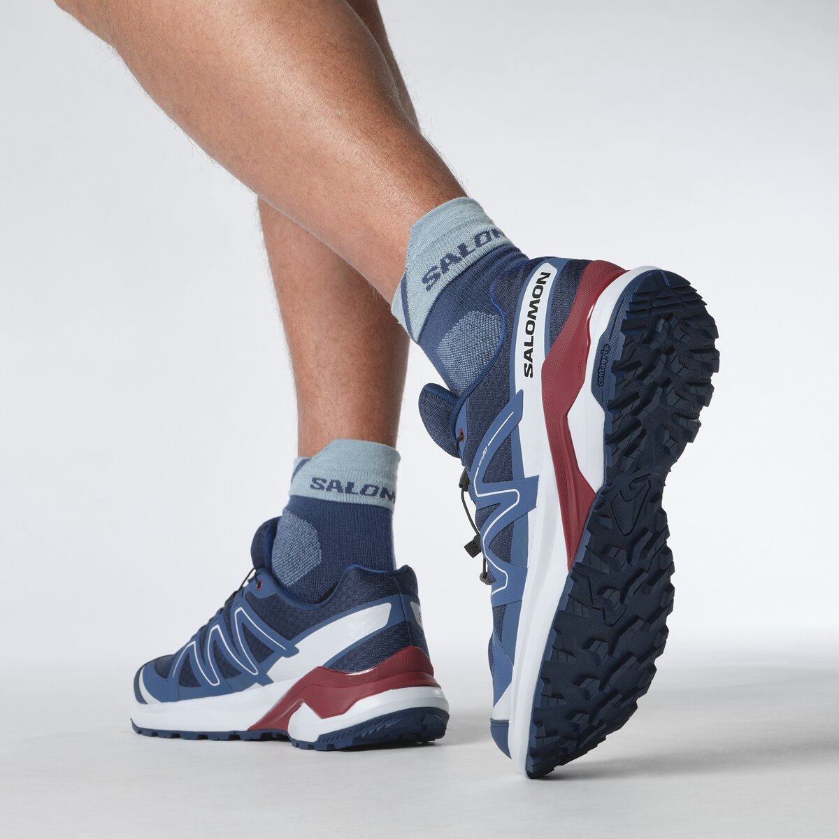 Zapatillas de trail running para hombre EXAMOTION SALOMON - Azul Azul-7