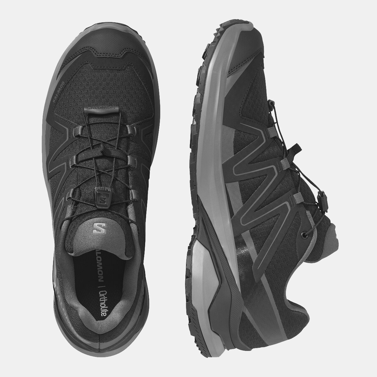 Imagen 5 de Zapatillas de trail running para hombre EXAMOTION GTX SALOMON - Negro Negro