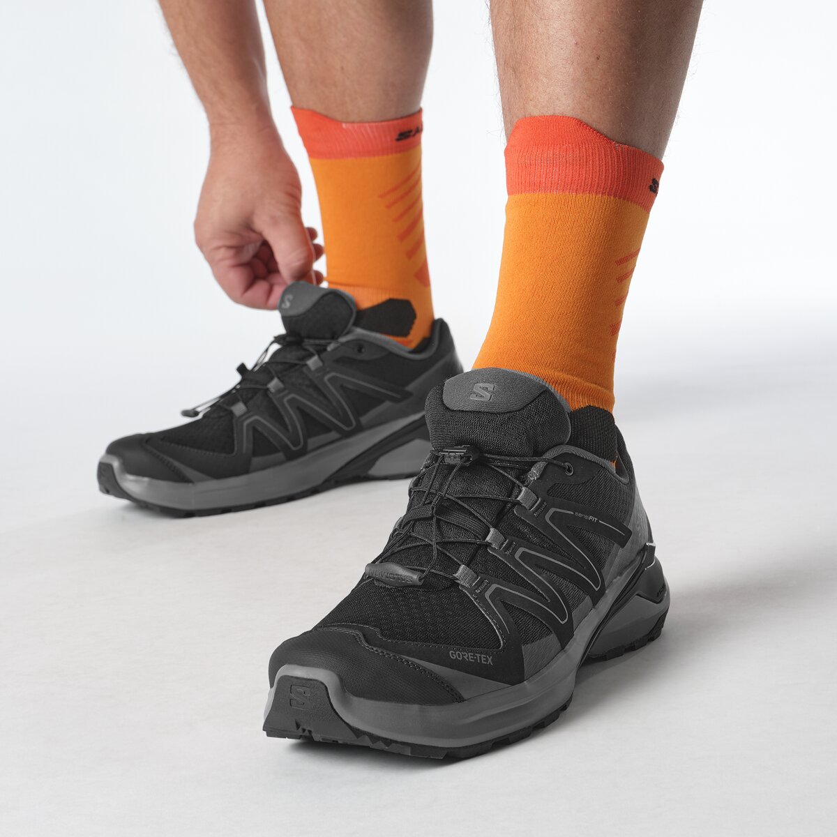 Imagen 7 de Zapatillas de trail running para hombre EXAMOTION GTX SALOMON - Negro Negro