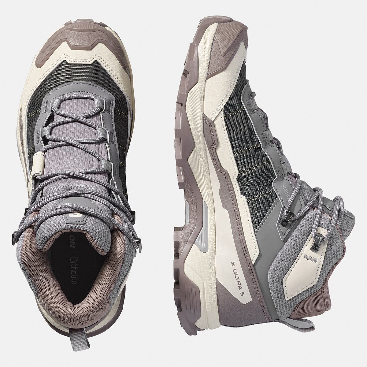Botas de senderismo para mujer X ULTRA 5 MID GTX W SALOMON - Morado Morado-10