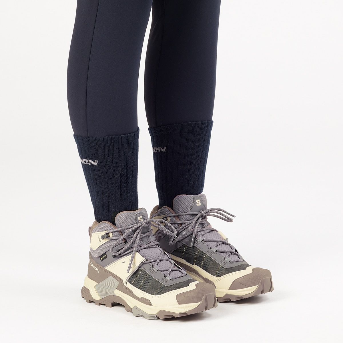 Botas de senderismo para mujer X ULTRA 5 MID GTX W SALOMON - Morado Morado-11