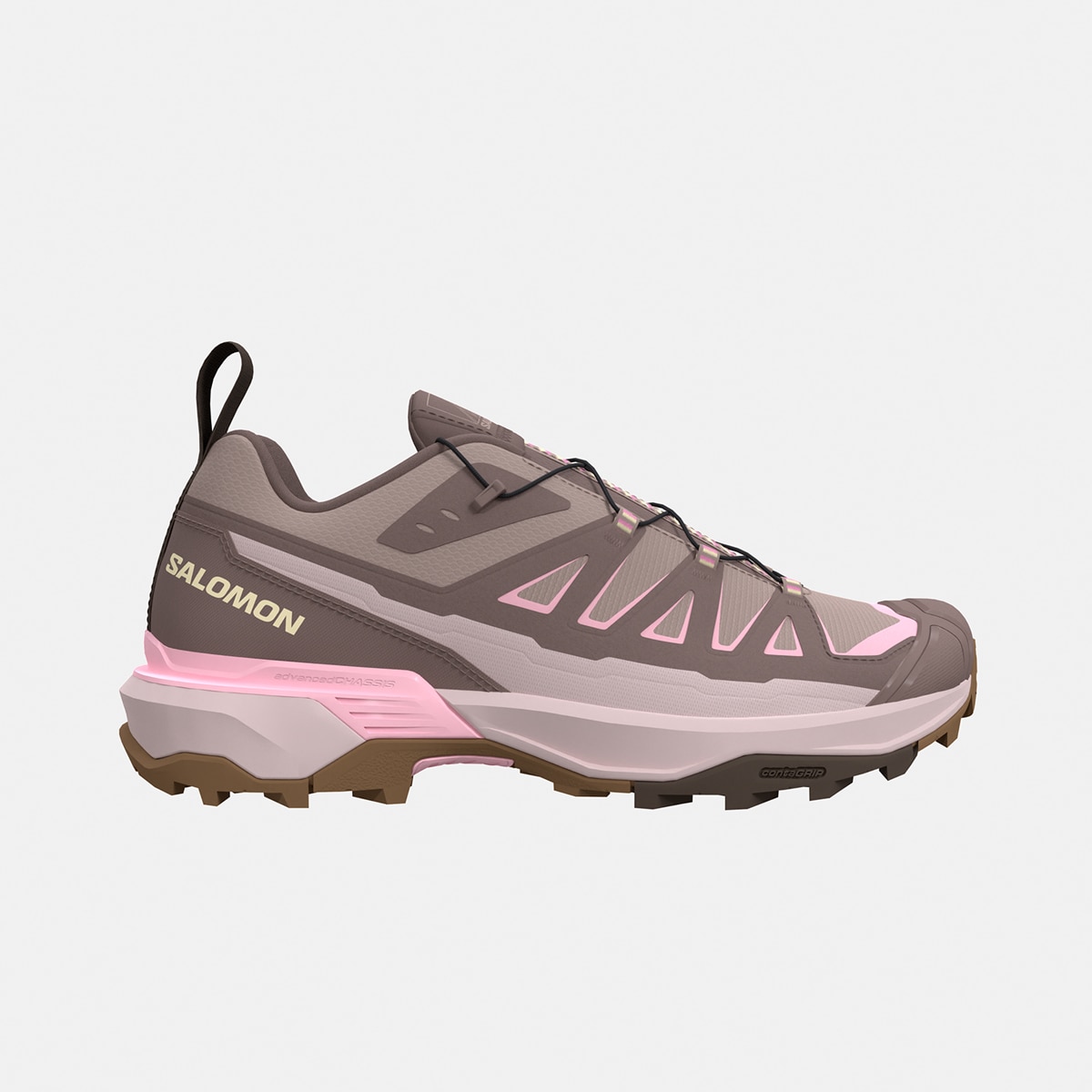 Zapatillas de senderismo para mujer X ULTRA 360 EDGE GTX W SALOMON - Marrón / Rosa Marrón / Rosa-1