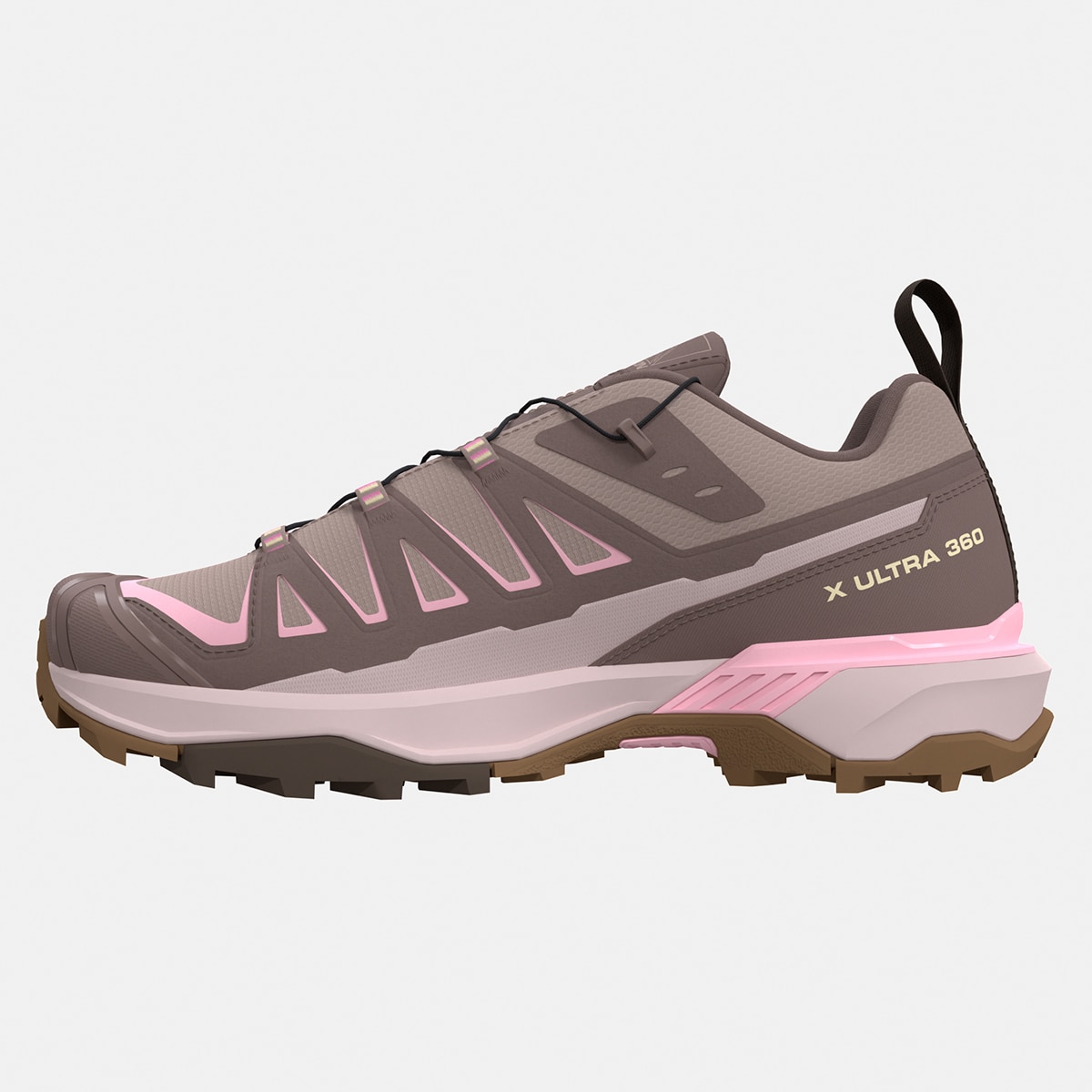 Zapatillas de senderismo para mujer X ULTRA 360 EDGE GTX W SALOMON - Marrón / Rosa Marrón / Rosa-2