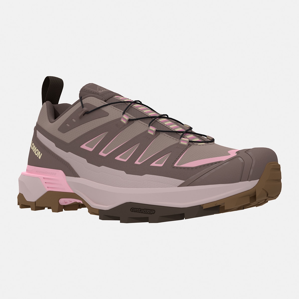 Zapatillas de senderismo para mujer X ULTRA 360 EDGE GTX W SALOMON - Marrón / Rosa Marrón / Rosa-4