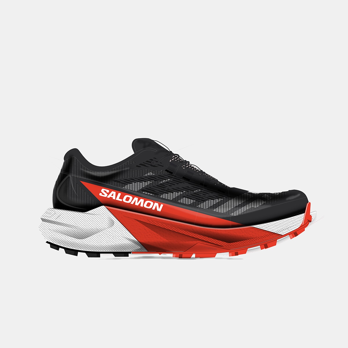 Imagen 0 de Zapatillas de trail running para hombre PULSAR SALOMON Negro / Blanco