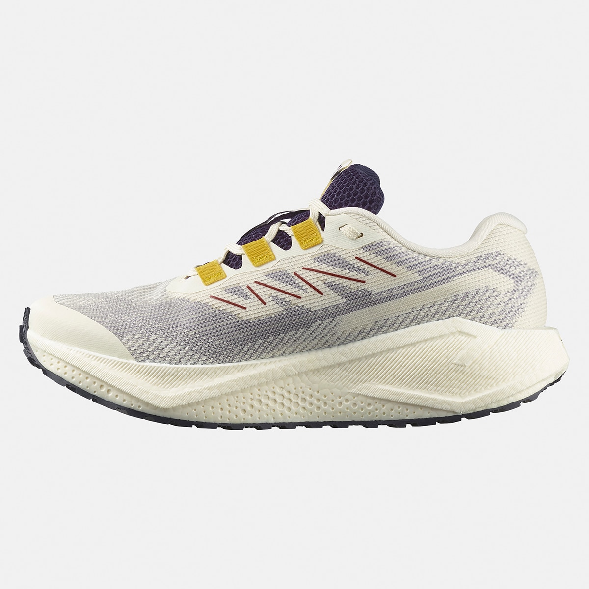 Zapatilla de running para grava para hombre AERO BLAZE 3 GRVL GTX SALOMON - Blanco / Morado Blanco / Morado-3