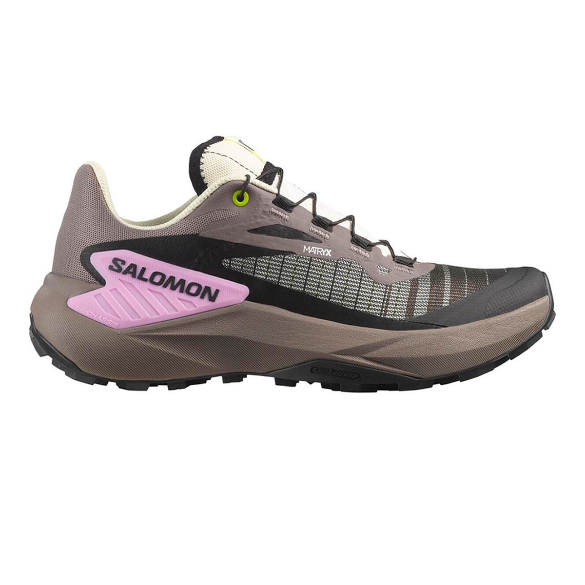 Imagen 0 de Zapatillas de trail running para mujer GENESIS W SALOMON Marrón / Blanco