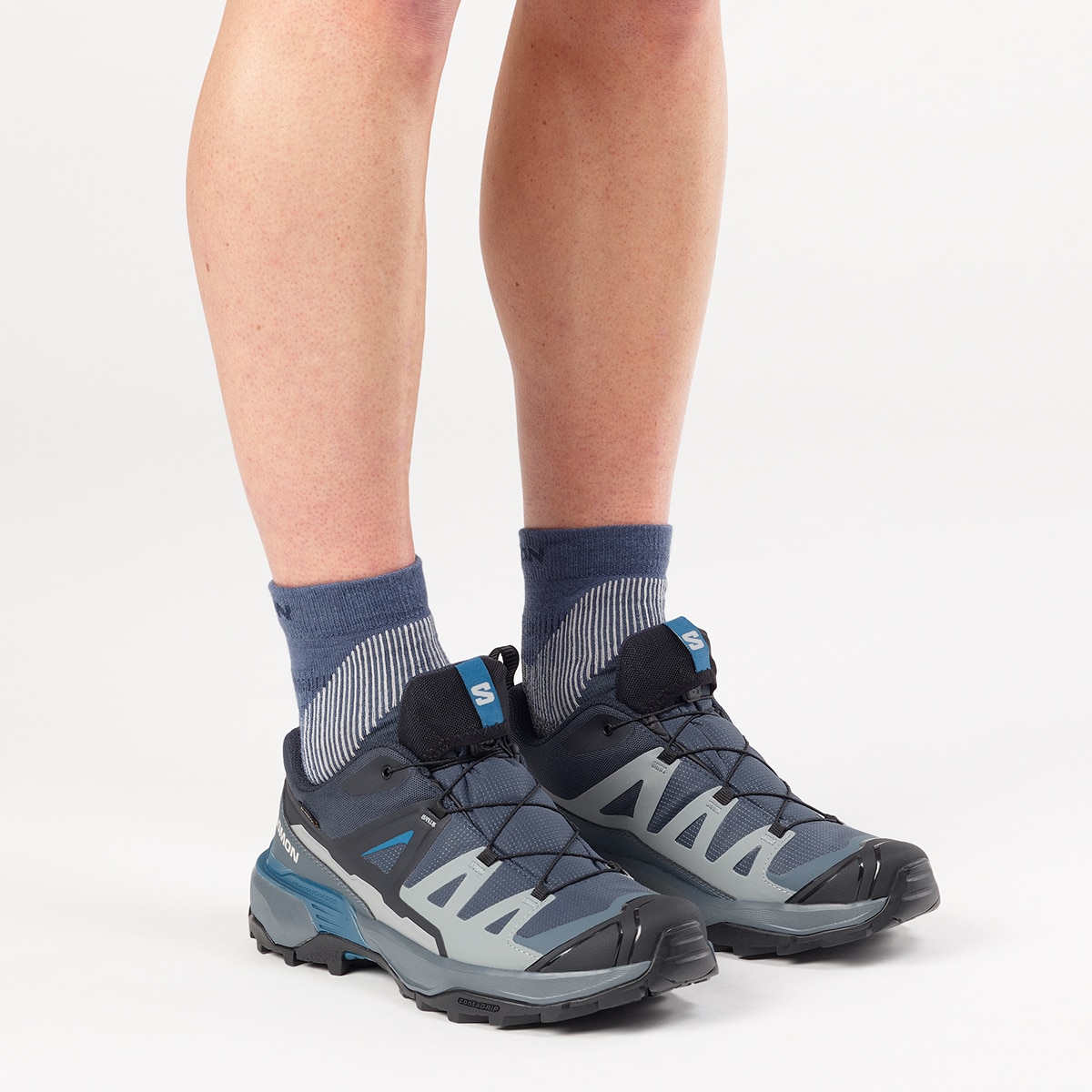 Zapatillas de senderismo para hombre X ULTRA 360 GTX SALOMON - Gris / Azul Gris / Azul-2