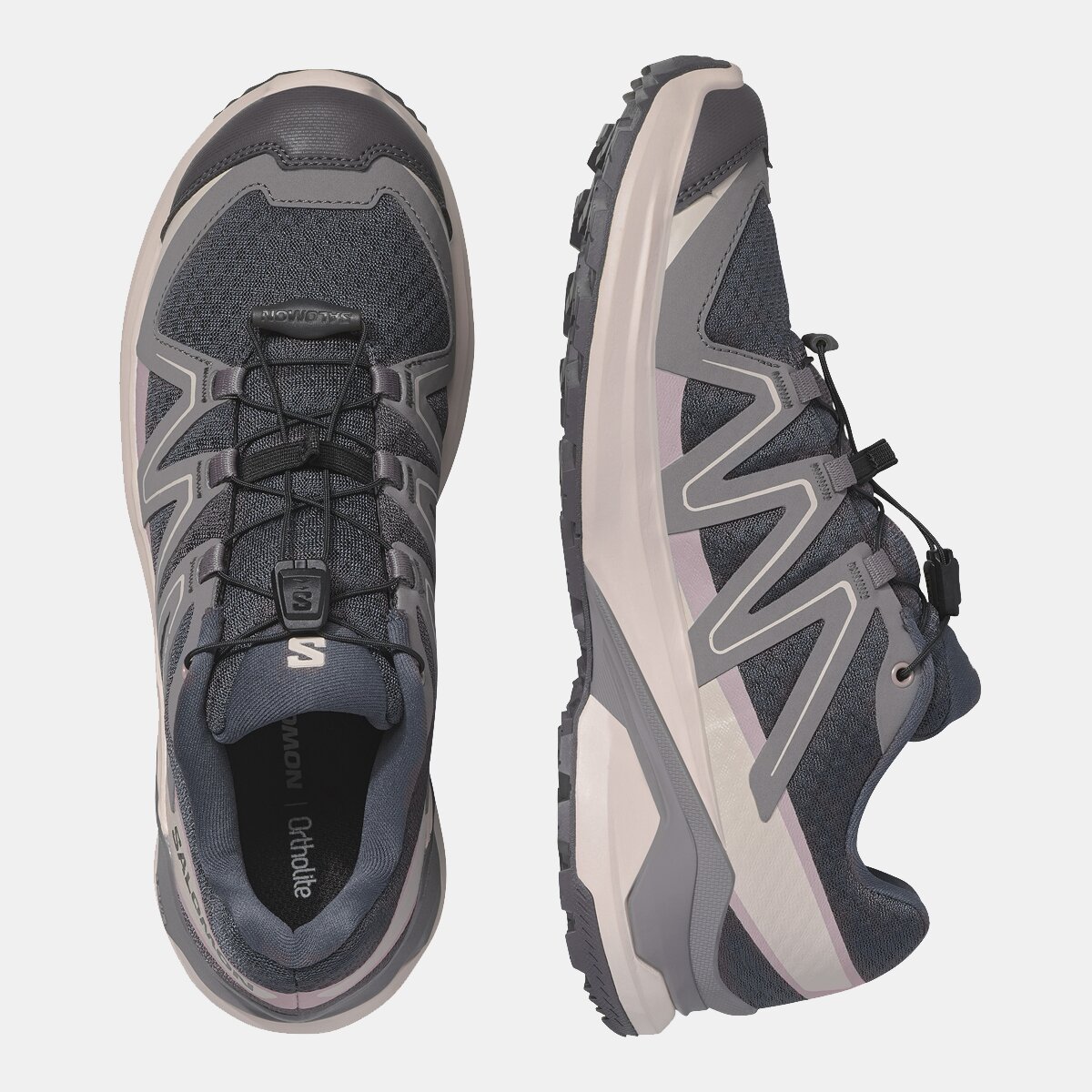 Imagen 5 de Zapatillas de trail running para mujer EXAMOTION W SALOMON - Morado Morado