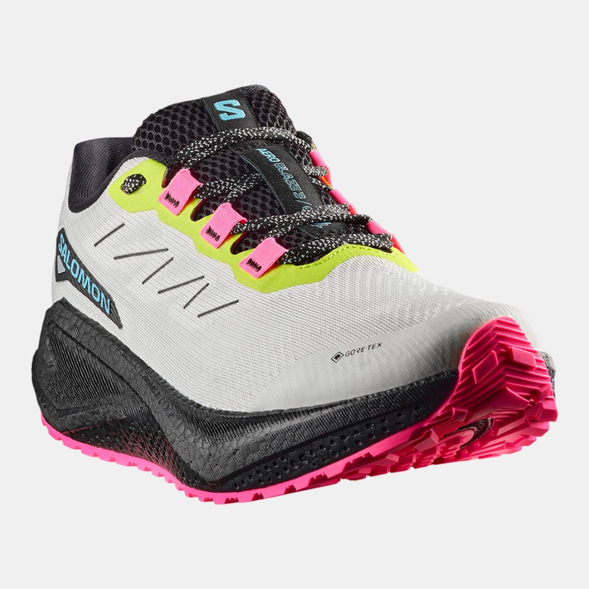 Zapatilla de running para grava para hombre AERO BLAZE 3 GRVL GTX SALOMON - Blanco / Negro Blanco / Negro-2