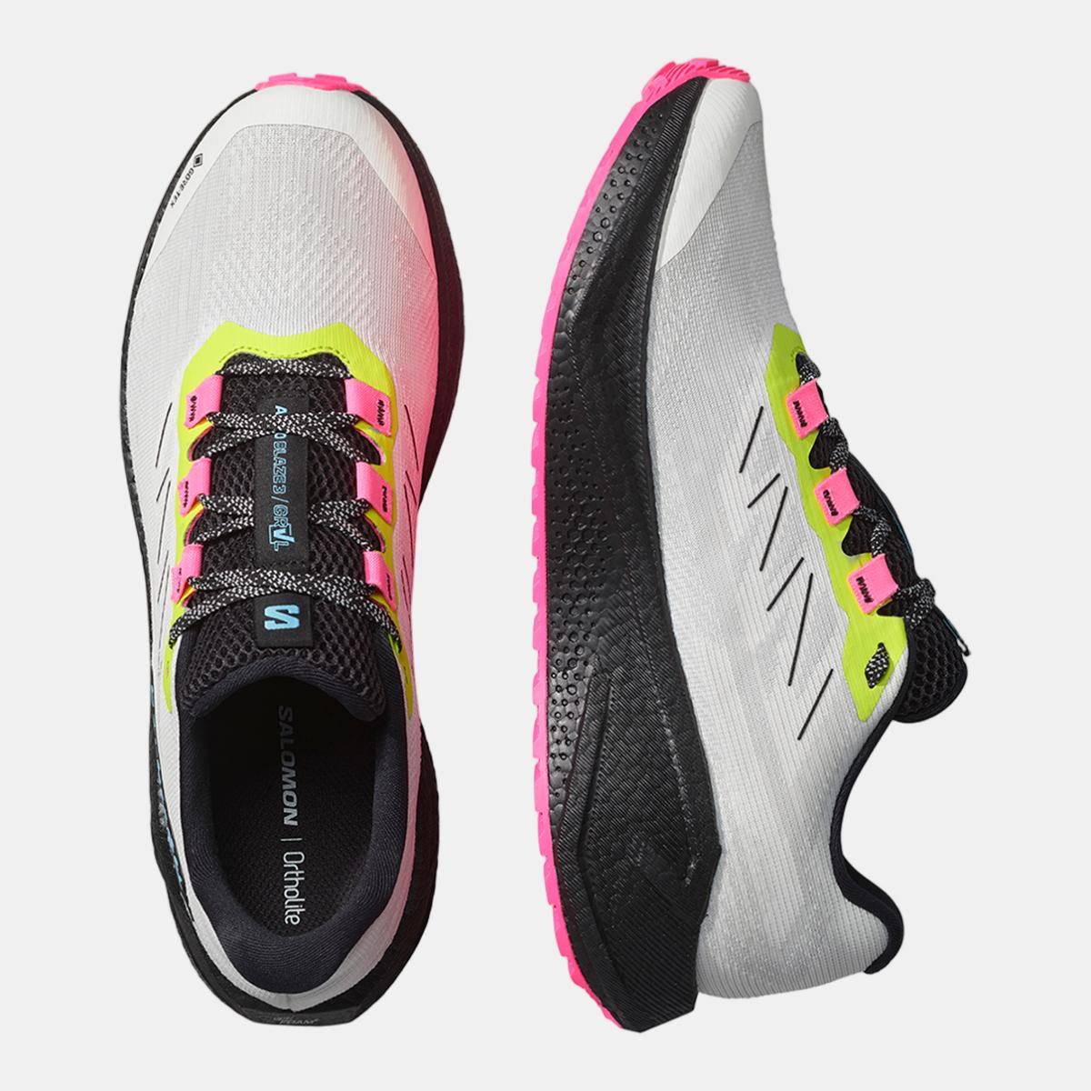 Zapatilla de running para grava para hombre AERO BLAZE 3 GRVL GTX SALOMON - Blanco / Negro Blanco / Negro-3