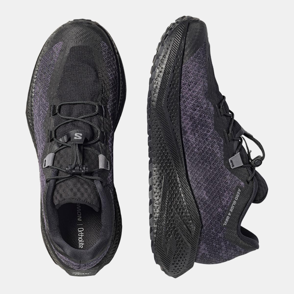 Zapatillas de running para hombre AERO GLIDE 4 GRVL SALOMON - Negro / Gris Negro / Gris-3
