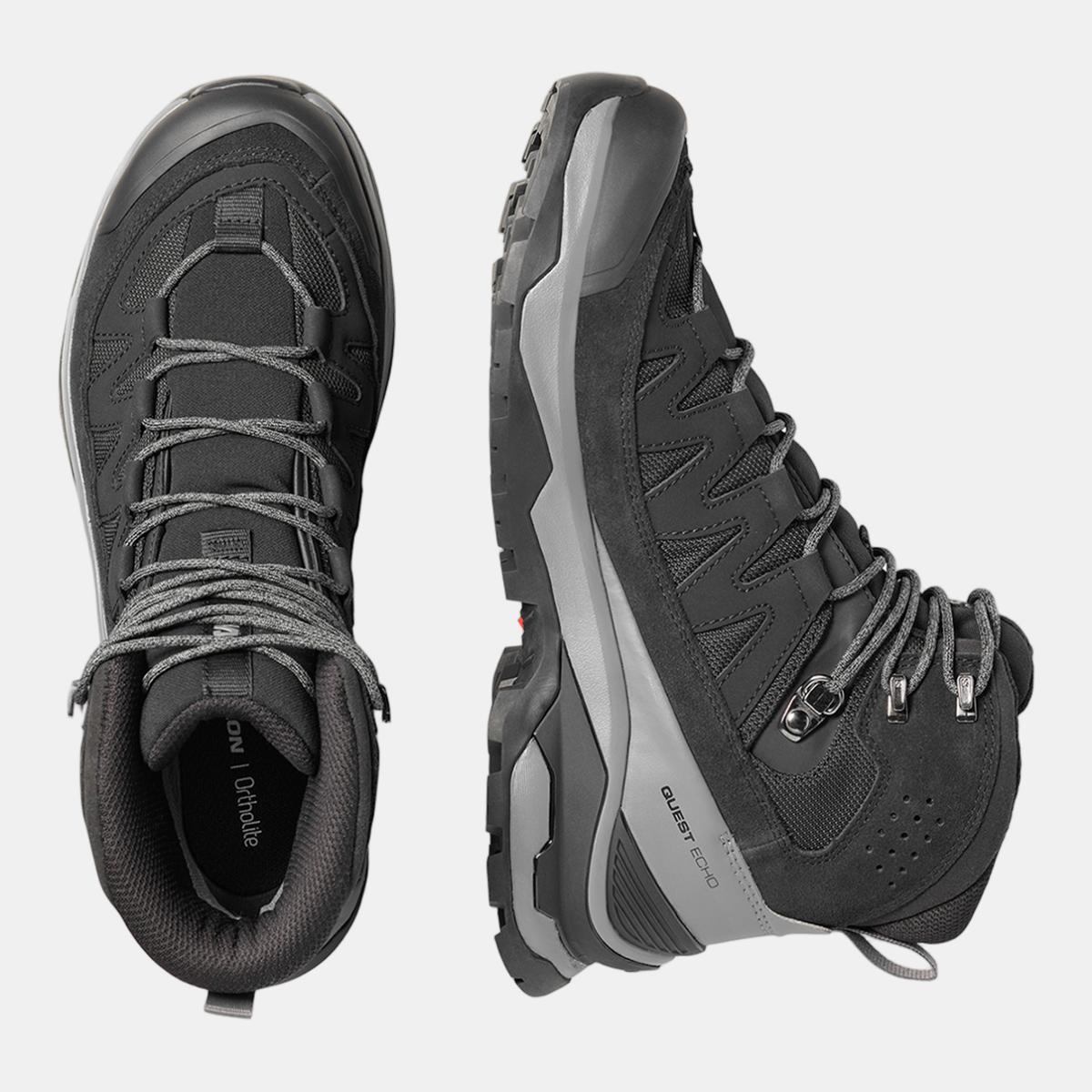 Botas de senderismo para hombre QUEST ECHO GTX M SALOMON - Negro / Gris Negro / Gris-3