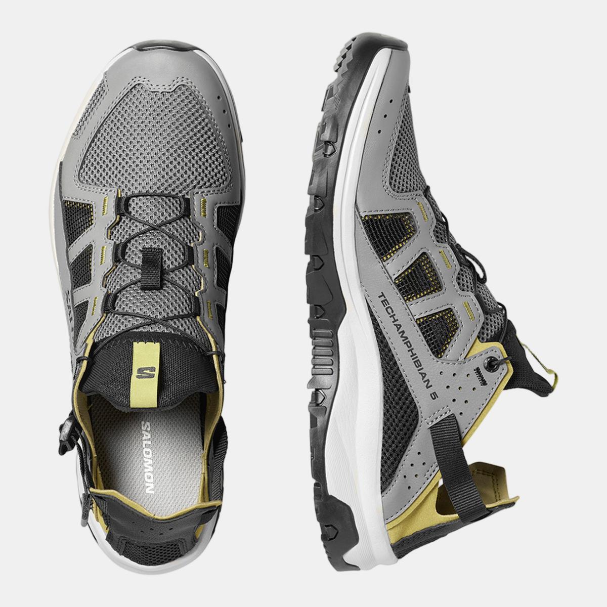 Zapatillas de agua para hombre TECHAMPHIBIAN 5 SALOMON - Gris / Verde Gris / Verde-3