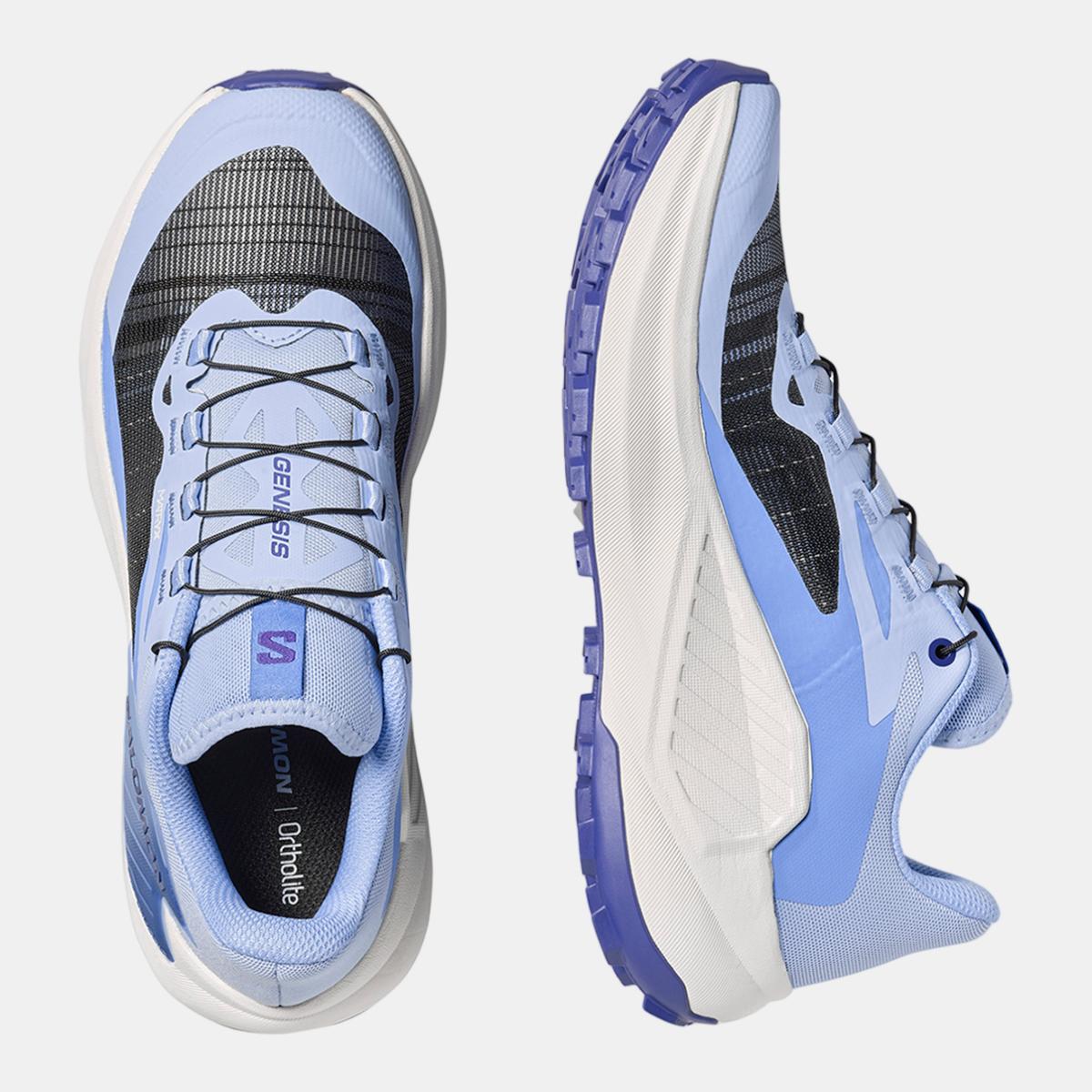 Zapatillas de trail running para mujer GENESIS W SALOMON - Azul / Blanco Azul / Blanco-3