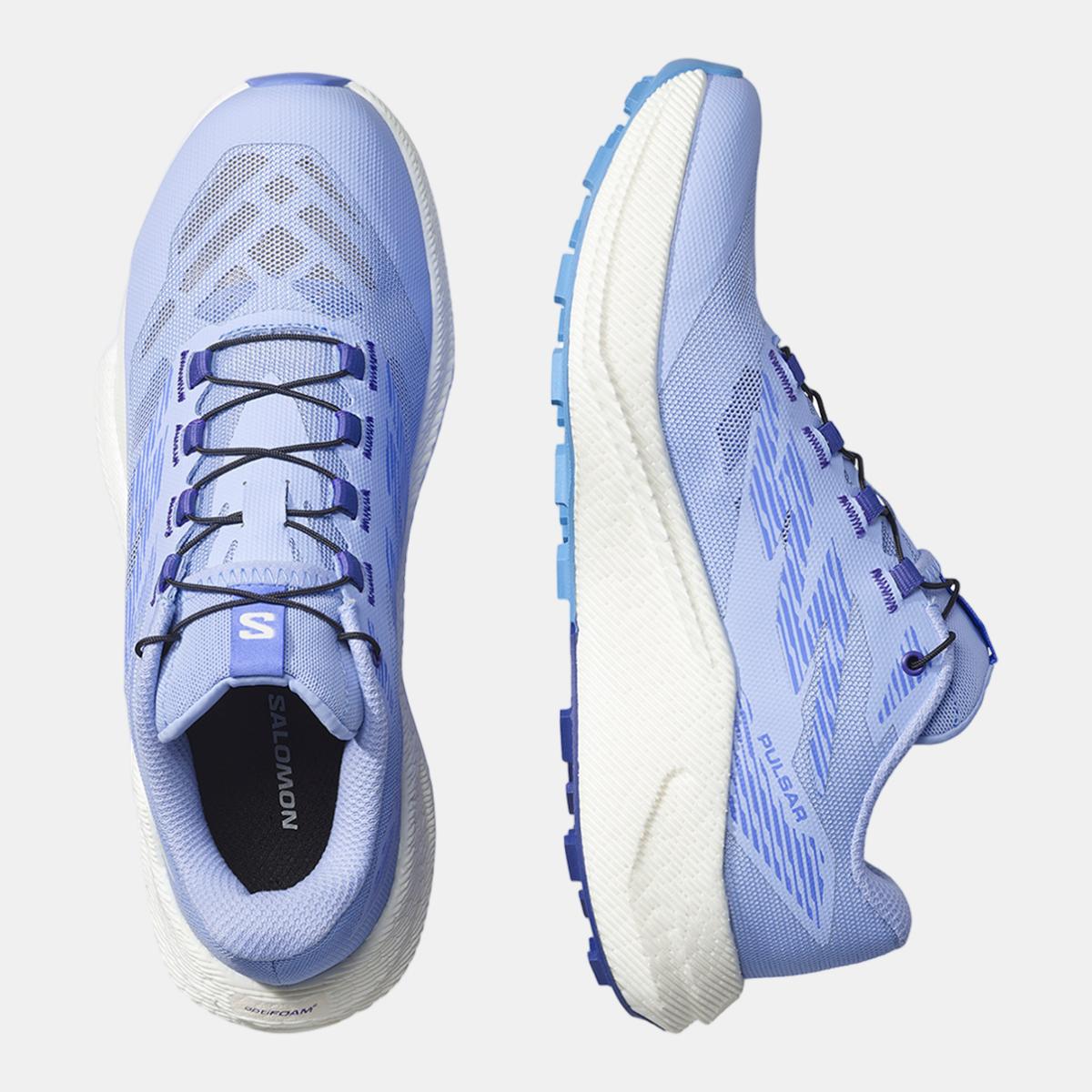 Zapatillas de trail running para mujer PULSAR W SALOMON - Azul / Blanco Azul / Blanco-3