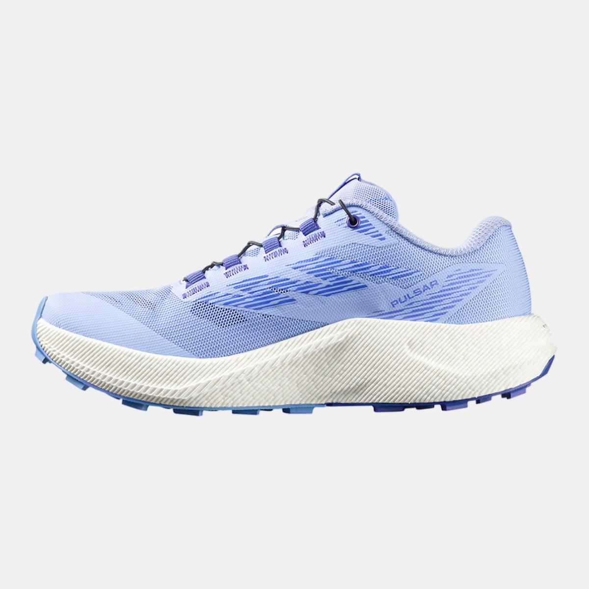 Zapatillas de trail running para mujer PULSAR W SALOMON - Azul / Blanco Azul / Blanco-4