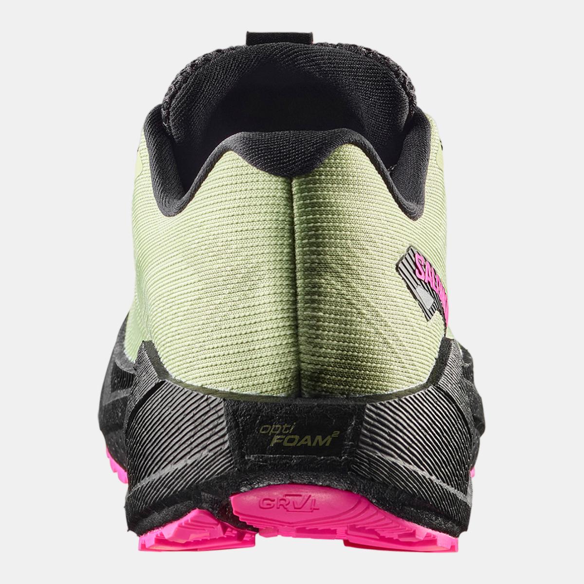 Zapatilla de running para grava para mujer AERO BLAZE 3 GRVL GTX W SALOMON - Verde / Negro Verde / Negro-5