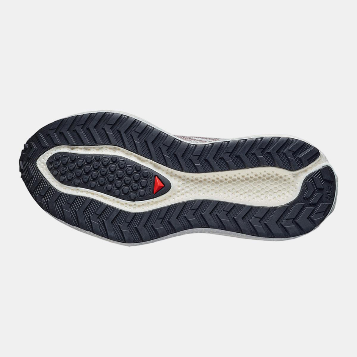Zapatilla de running para grava para mujer AERO GLIDE 4 GRVL W SALOMON - Blanco / Negro Blanco / Negro-6