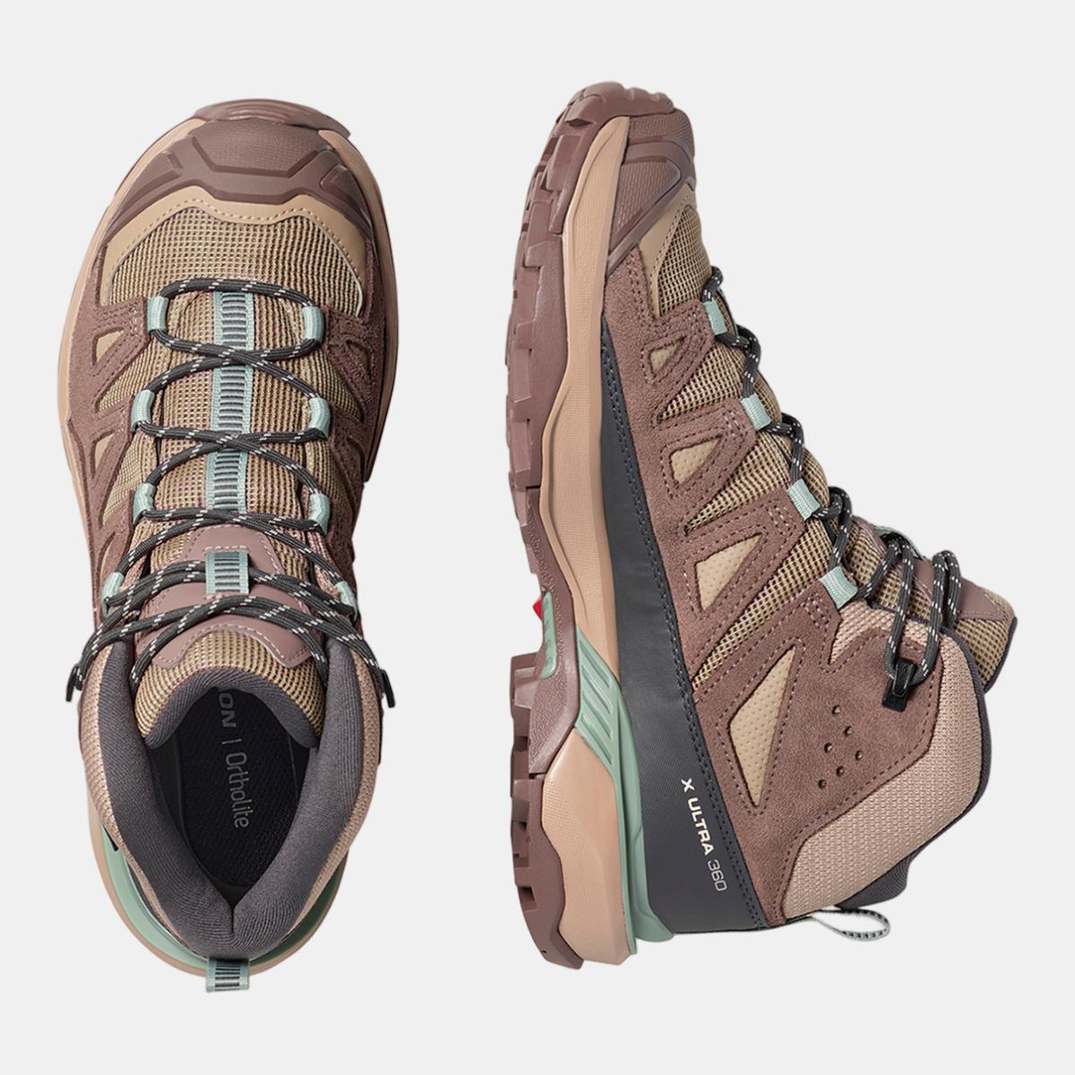 Botas de senderismo para mujer X ULTRA 360 LTR MID GTX W SALOMON - Marrón Marrón-3
