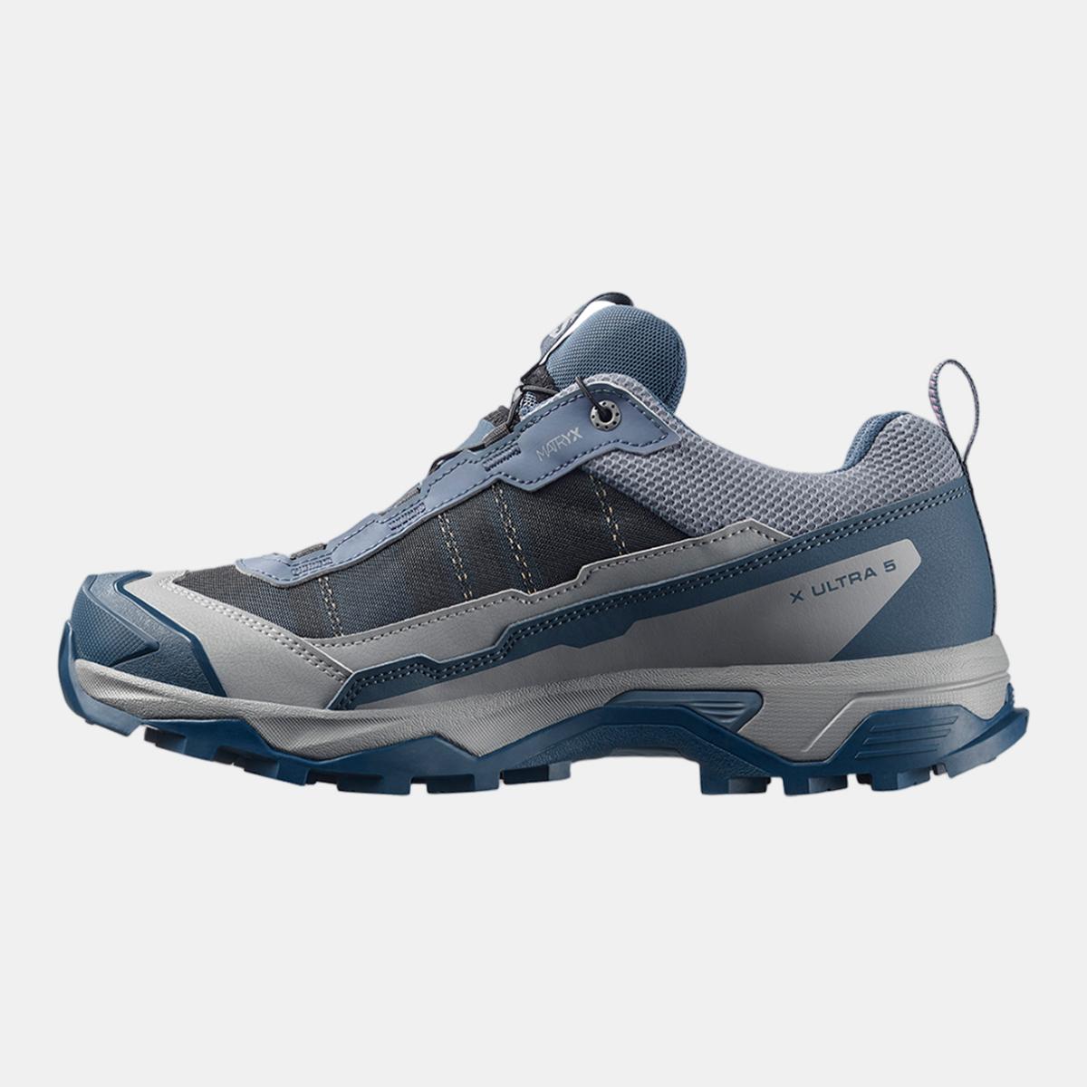 Zapatillas de senderismo para mujer X ULTRA 5 GTX W SALOMON - Azul / Gris Azul / Gris-4
