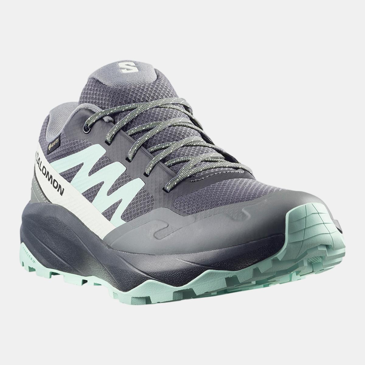 Imagen 2 de Zapatillas de senderismo para mujer OUTSCAPE GTX W SALOMON - Gris / Verde Gris / Verde
