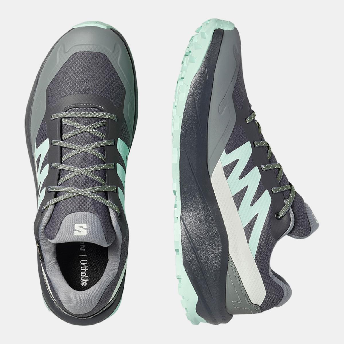 Imagen 3 de Zapatillas de senderismo para mujer OUTSCAPE GTX W SALOMON - Gris / Verde Gris / Verde