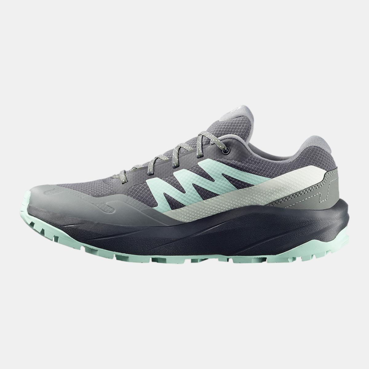 Imagen 4 de Zapatillas de senderismo para mujer OUTSCAPE GTX W SALOMON - Gris / Verde Gris / Verde