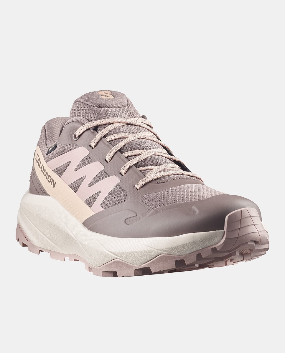 Zapatillas de senderismo de mujer Outscape Gtx W Salomon - Marrón / Blanco Marrón / Blanco-2