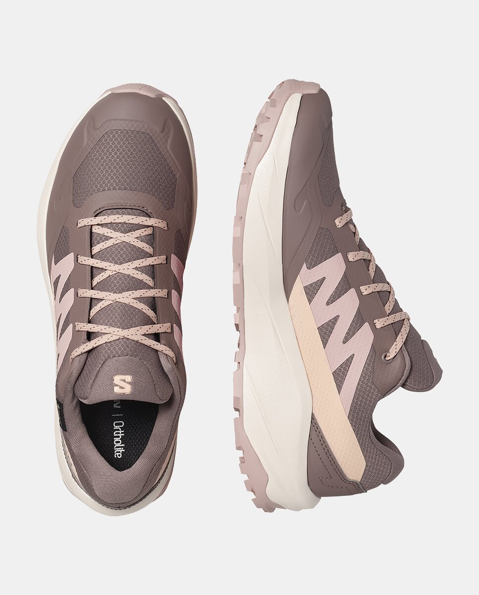 Zapatillas de senderismo de mujer Outscape Gtx W Salomon - Marrón / Blanco Marrón / Blanco-6