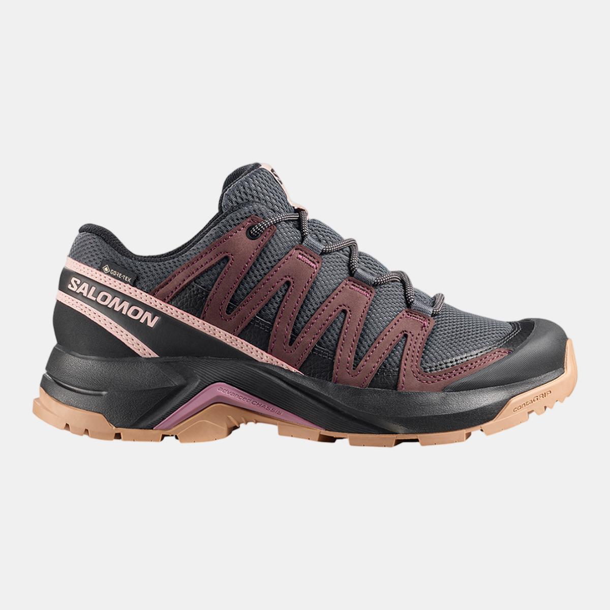Zapatillas de senderismo de piel para mujer X-ADVENTURE RECON GTX W SALOMON - Morado Morado-1