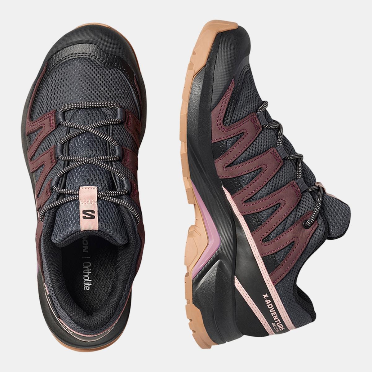 Zapatillas de senderismo de piel para mujer X-ADVENTURE RECON GTX W SALOMON - Morado Morado-3