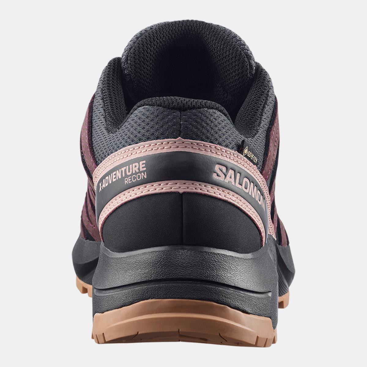 Zapatillas de senderismo de piel para mujer X-ADVENTURE RECON GTX W SALOMON - Morado Morado-5
