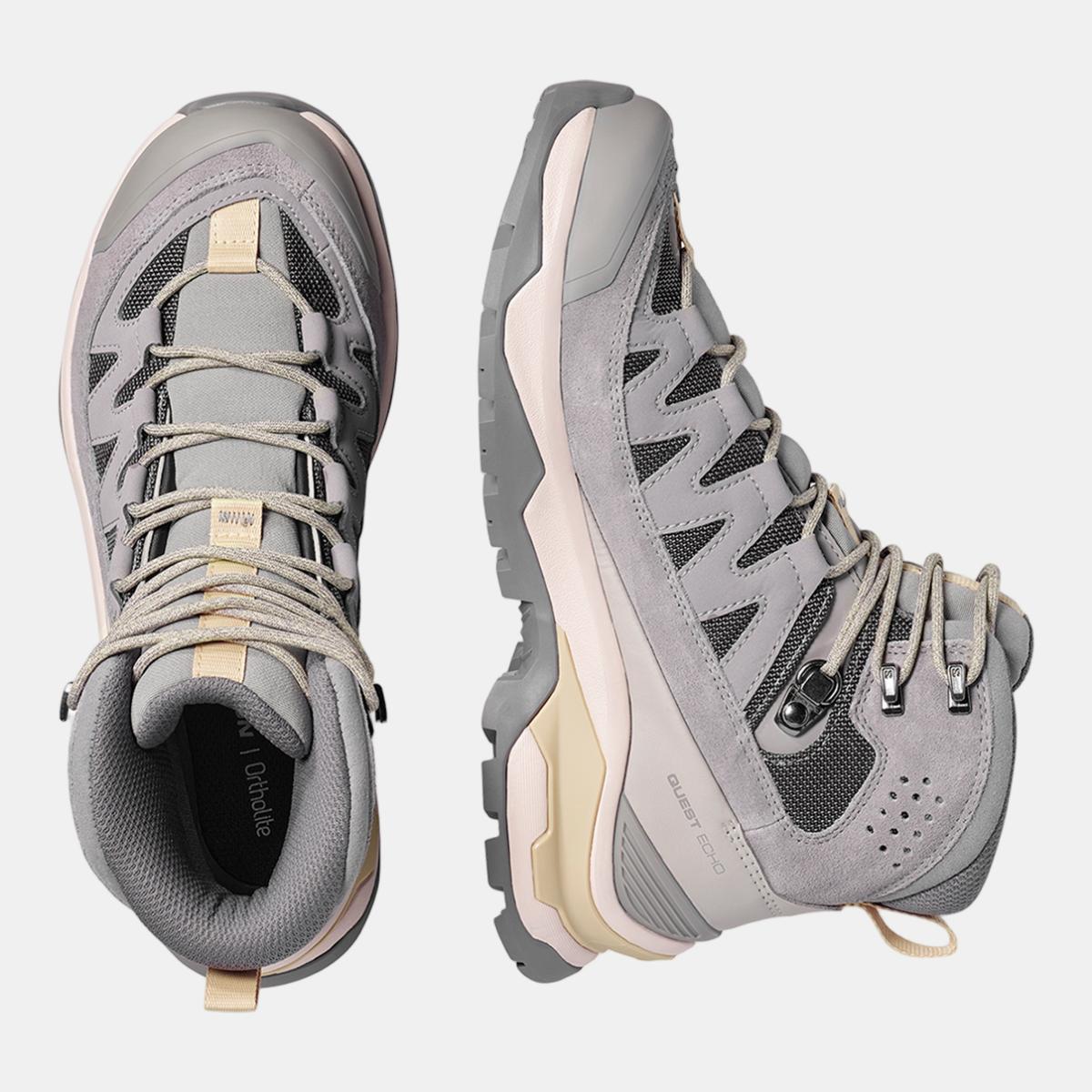 Botas de senderismo para mujer QUEST ECHO GTX W SALOMON - Gris Gris-3
