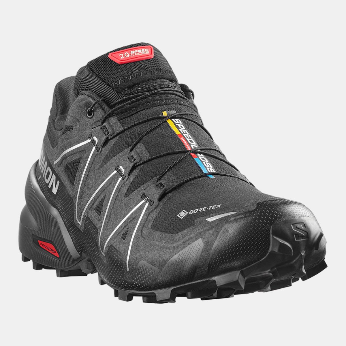 Zapatillas de trail running unisex SPEEDCROSS 6 GTX 20 YEARS Q1 SALOMON - Negro / Gris Negro / Gris-2