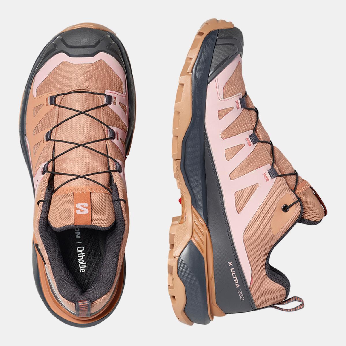 Zapatillas de senderismo para mujer X ULTRA 360 GTX W SALOMON - Marrón / Rosa Marrón / Rosa-3