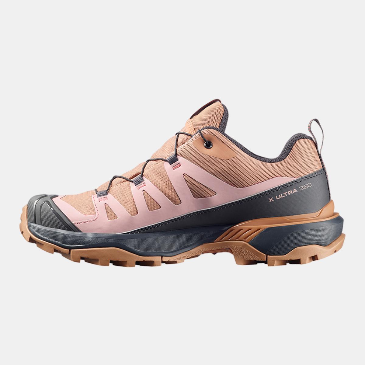 Zapatillas de senderismo para mujer X ULTRA 360 GTX W SALOMON - Marrón / Rosa Marrón / Rosa-4
