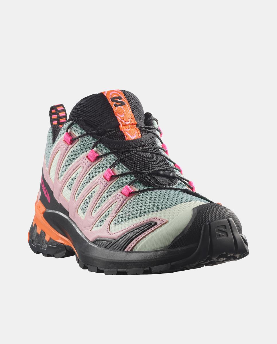 Zapatillas de trail running para mujer XA PRO 3D V9 ICON W SALOMON - Verde / Negro Verde / Negro-2