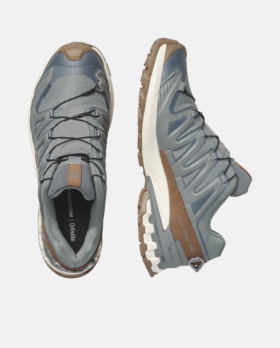Zapatillas de trail running para hombre XA PRO 3D V9 GTX LIFELONG M SALOMON - Gris / Amarillo Gris / Amarillo-6