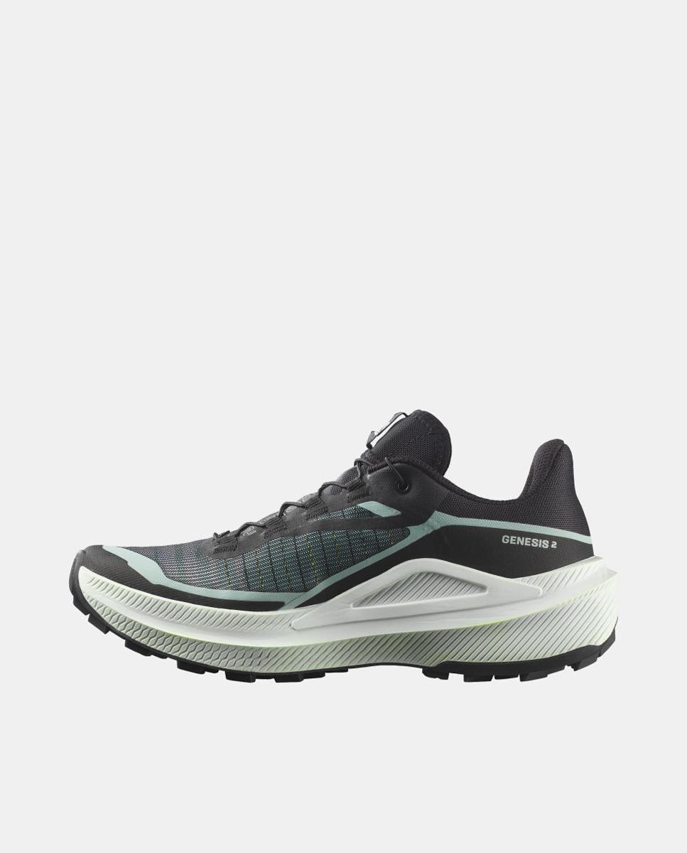 Zapatillas de trail running para mujer GENESIS 2 W SALOMON - Verde / Negro Verde / Negro-5