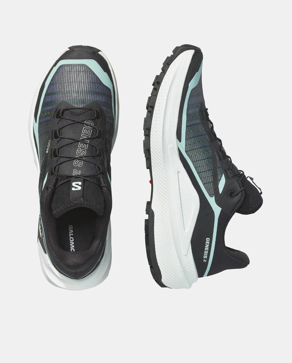 Zapatillas de trail running para mujer GENESIS 2 W SALOMON - Verde / Negro Verde / Negro-6