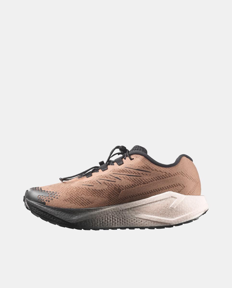 Zapatilla de running para grava para hombre AERO BLAZE 4 GRVL SALOMON - Marrón / Blanco Marrón / Blanco-5