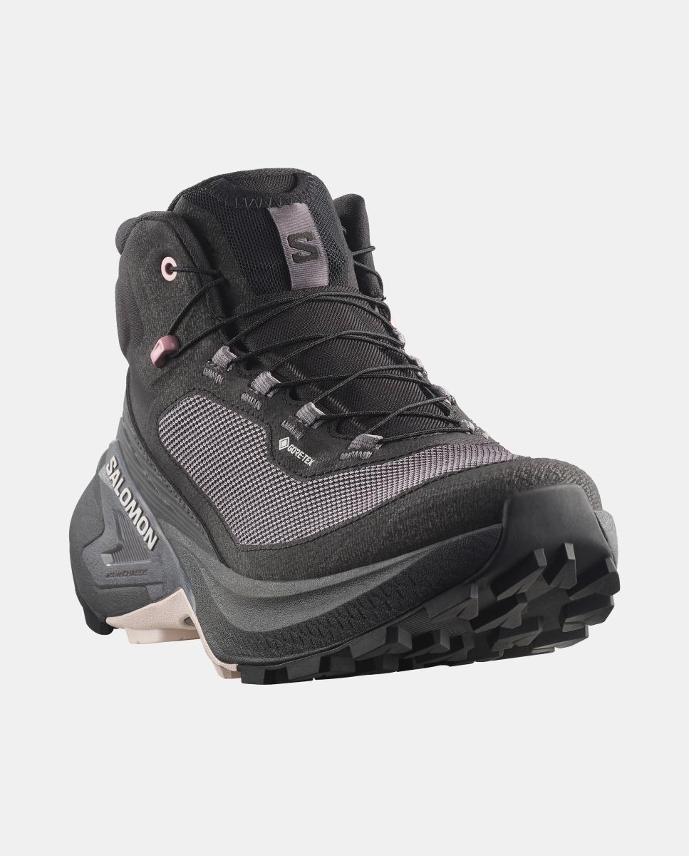 Botas de senderismo para mujer GENESIS MID GTX W SALOMON - Negro / Rosa Negro / Rosa-2