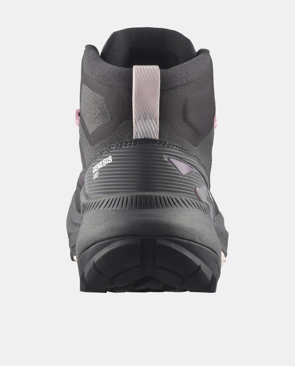 Botas de senderismo para mujer GENESIS MID GTX W SALOMON - Negro / Rosa Negro / Rosa-3