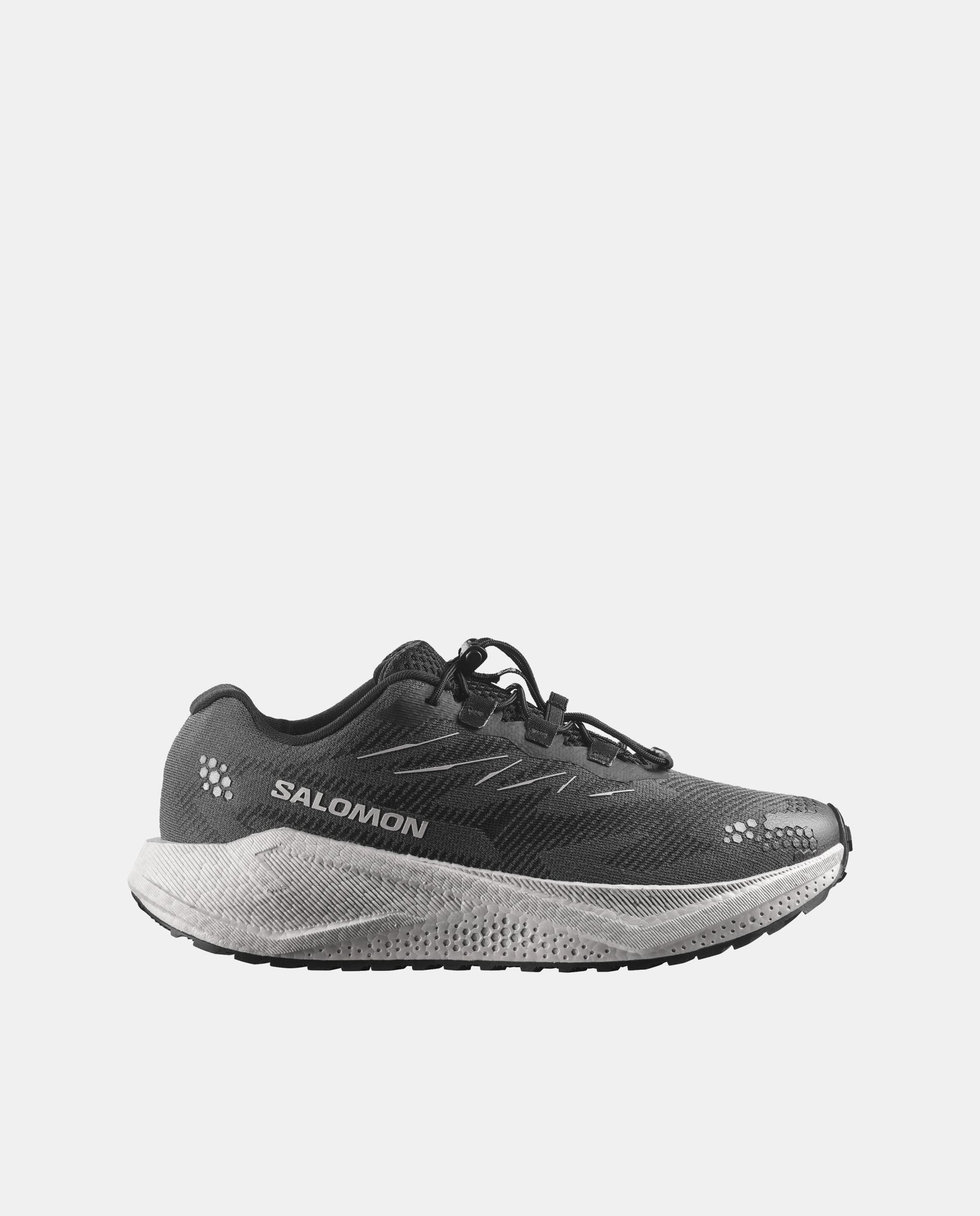 Salomon Zapatilla de running para grava para hombre AERO BLAZE 4 GRVL Negro / Gris