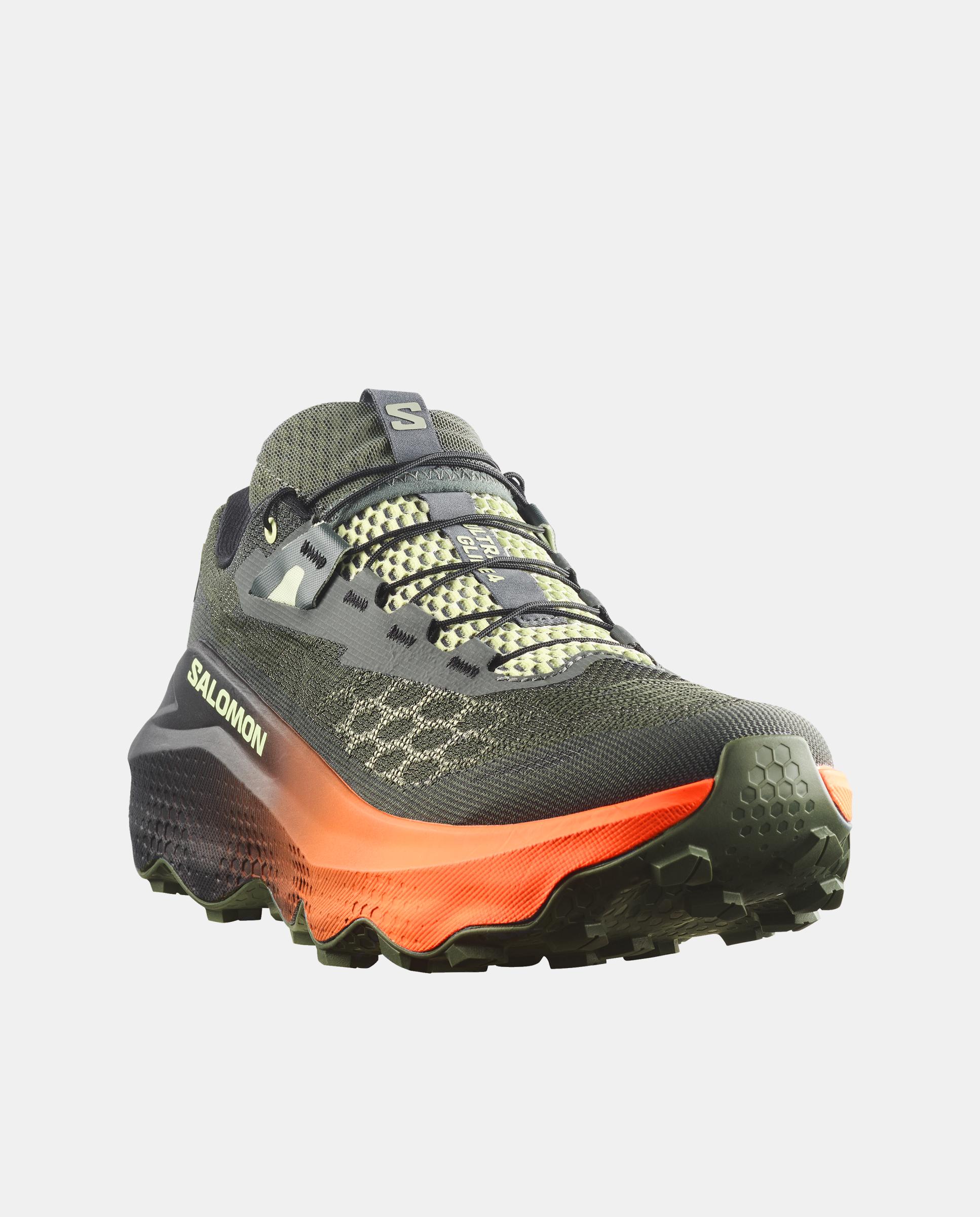 Imagen 2 de Zapatillas de trail running para hombre ULTRA GLIDE 4 SALOMON - Verde / Negro Verde / Negro