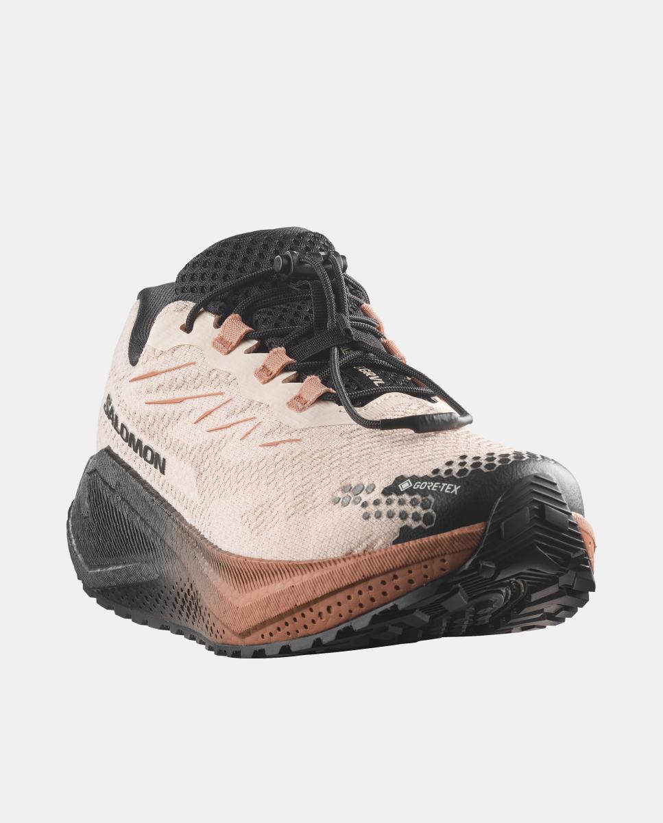 Zapatilla de running para grava para mujer AERO BLAZE 4 GRVL GTX W SALOMON - Blanco / Negro Blanco / Negro-2