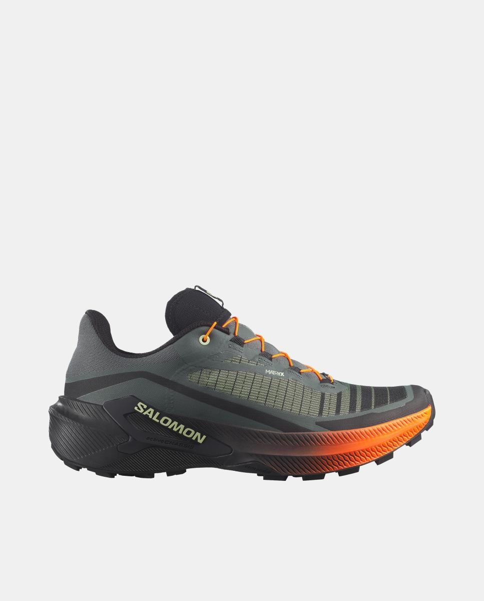 Imagen 0 de Zapatillas de trail running para hombre GENESIS 2 SALOMON Verde / Negro