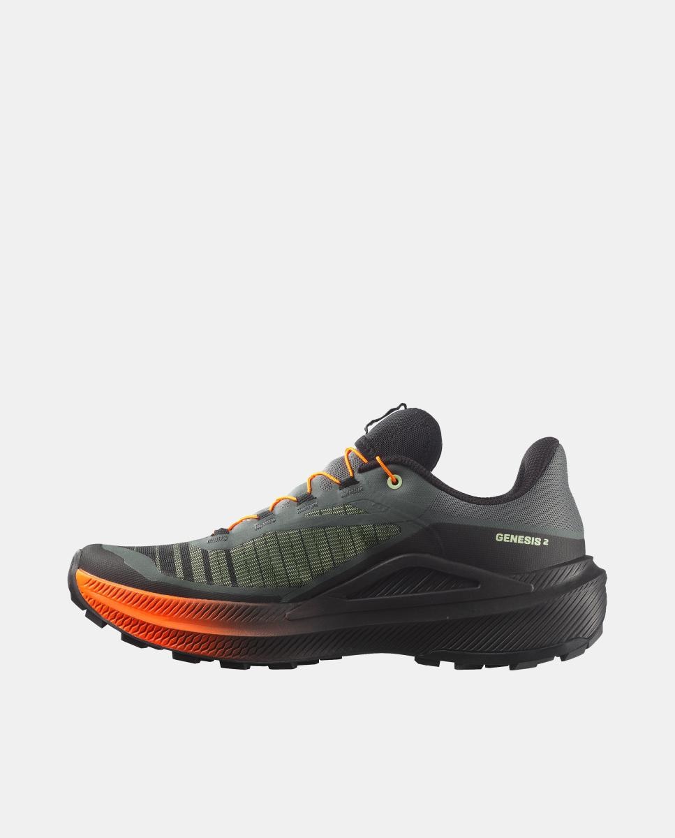 Zapatillas de trail running para hombre GENESIS 2 SALOMON - Verde / Negro Verde / Negro-5