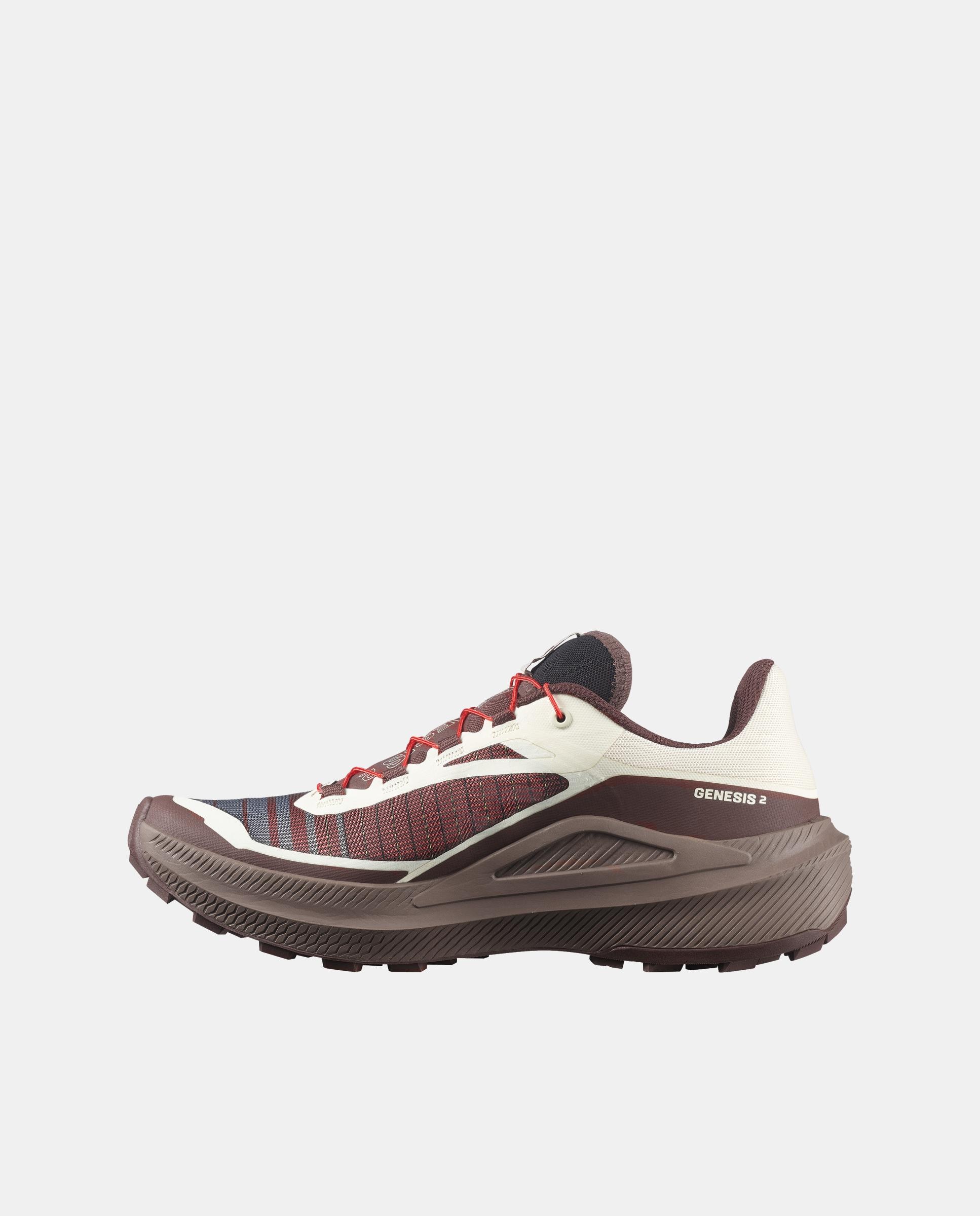 Zapatillas de trail running para hombre GENESIS 2 SALOMON - Blanco / Marrón Blanco / Marrón-5